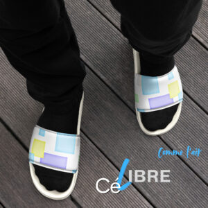 Claquettes pour hommes Cé'Libre "Sun vibes"