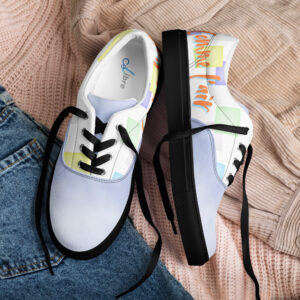 Tennis en toile avec lacets Cé'Libre pour hommes "Cool chic"